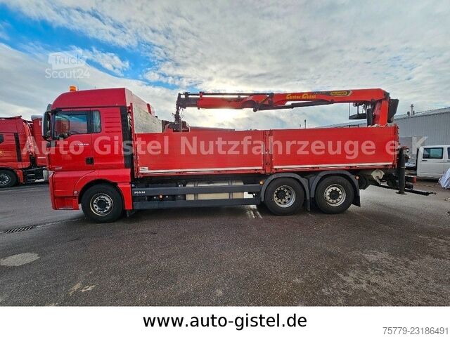 Camion plateau MAN TGX 26.540 6x2LL Palfinger 20.501 L *Motor  Neu
