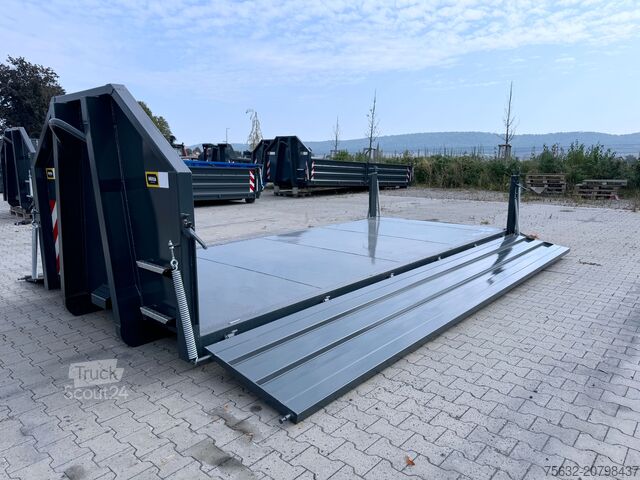10m³ valníkový kontajner / kombinovaná klapka Hitta HAKB50/ 5m Bordwandcontainer