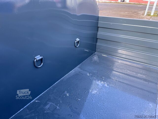 10m³ valníkový kontajner / kombinovaná klapka Hitta HAKB50/ 5m Bordwandcontainer