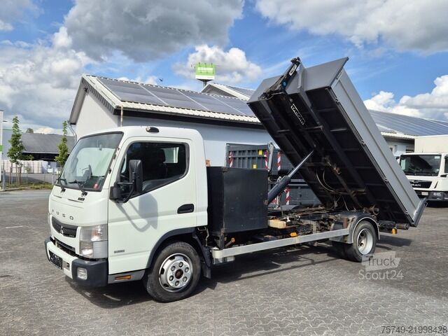 Telehoist konteyner taşıyıcı kamyon Fuso Canter 7c18 Abrollkipper Palfinger