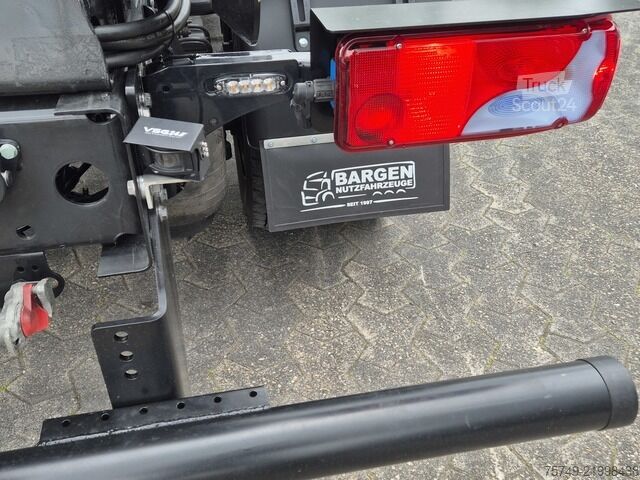 Camion porte-caissons Telehoist man TGL 8.190 BL City Abrollkipper