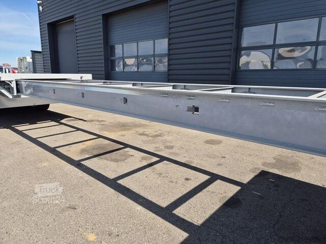 Tasoperävaunulliset puoliperävaunut Lecitrailer PLATEAU TWISTLOCKS EXTENSIBLE