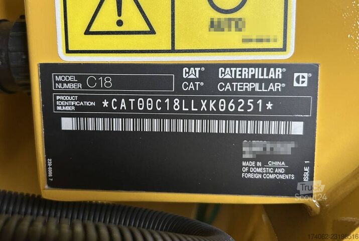 CAT DE850E0 - C18 - 850 kVA ģenerators - DPX-18032 Caterpillar DE850E0 - C18 - 850 kVA Generator - DPX-18032