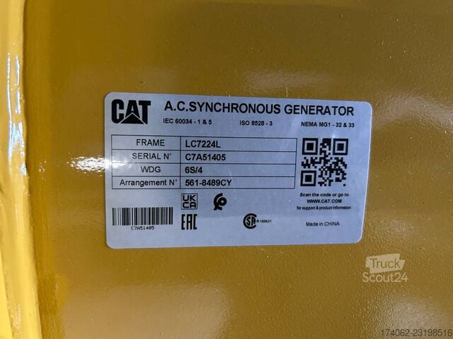 CAT DE850E0 - C18 - 850 kVA ģenerators - DPX-18032 Caterpillar DE850E0 - C18 - 850 kVA Generator - DPX-18032
