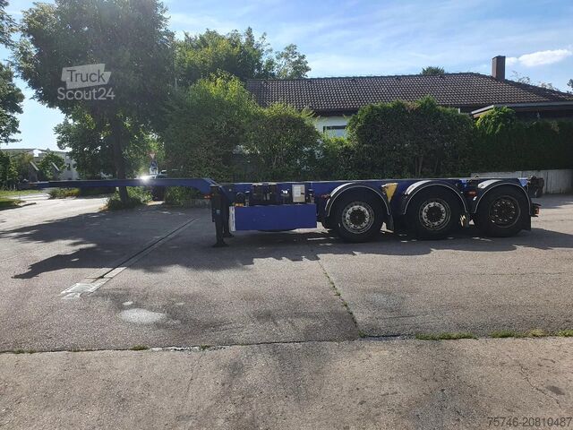 Transport kontenerowy M&V Euro 902 KS *High Cube Containerchassis auszieh...