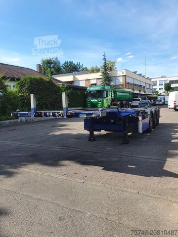 Transport kontenerowy M&V Euro 902 KS *High Cube Containerchassis auszieh...