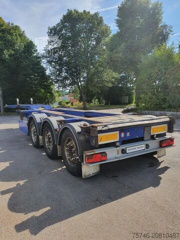 Transport kontenerowy M&V Euro 902 KS *High Cube Containerchassis auszieh...