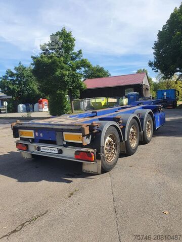 Transport kontenerowy M&V Euro 902 KS *High Cube Containerchassis auszieh...