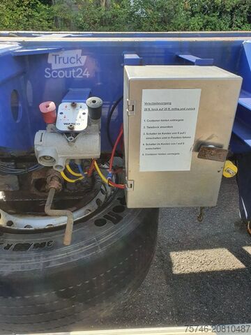 Transport kontenerowy M&V Euro 902 KS *High Cube Containerchassis auszieh...