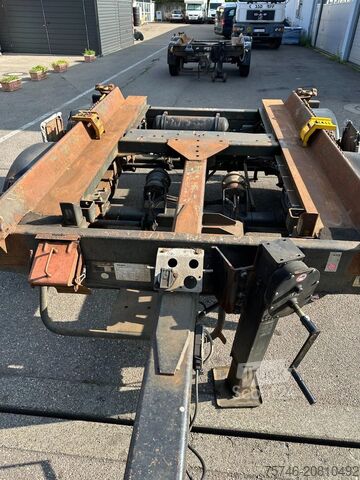 Huffermann HTM 13 *2-osiowa tandem przyczepa hakowa, 13 t* Huffermann HTM 13 *2-Achs Tandem Absetzanhänger, 13to*