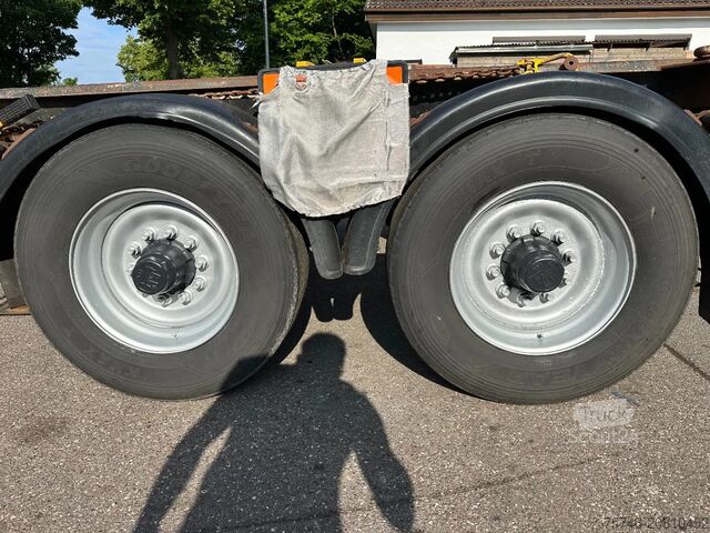 Huffermann HTM 13 *2-osiowa tandem przyczepa hakowa, 13 t* Huffermann HTM 13 *2-Achs Tandem Absetzanhänger, 13to*