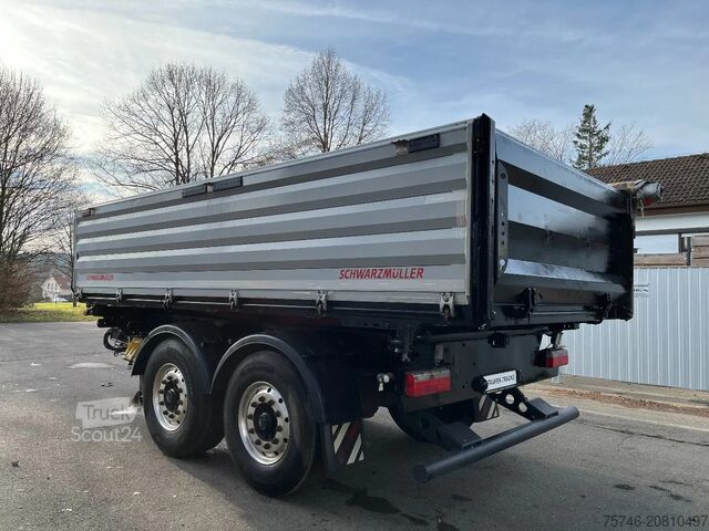 Wywrotka Schwarzmüller Z2 *3-Seiten-Tandemkipper*Rollplane*Alcoa*19.00...