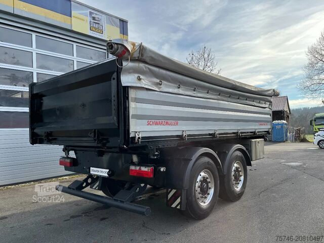 Wywrotka Schwarzmüller Z2 *3-Seiten-Tandemkipper*Rollplane*Alcoa*19.00...