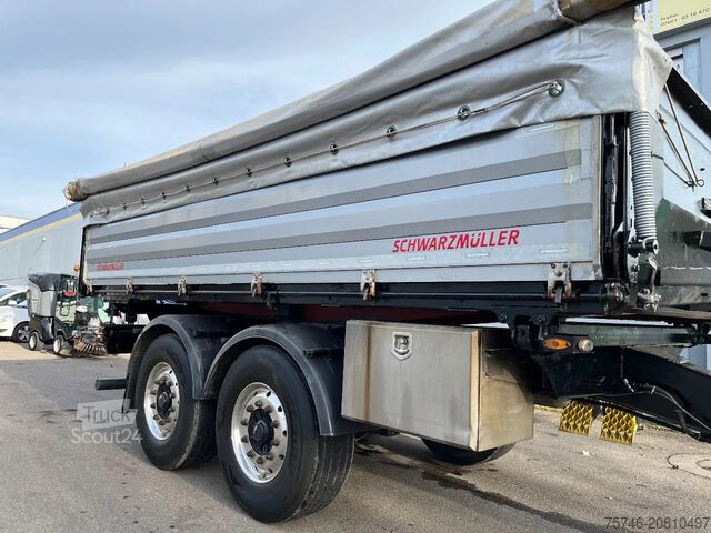 Wywrotka Schwarzmüller Z2 *3-Seiten-Tandemkipper*Rollplane*Alcoa*19.00...