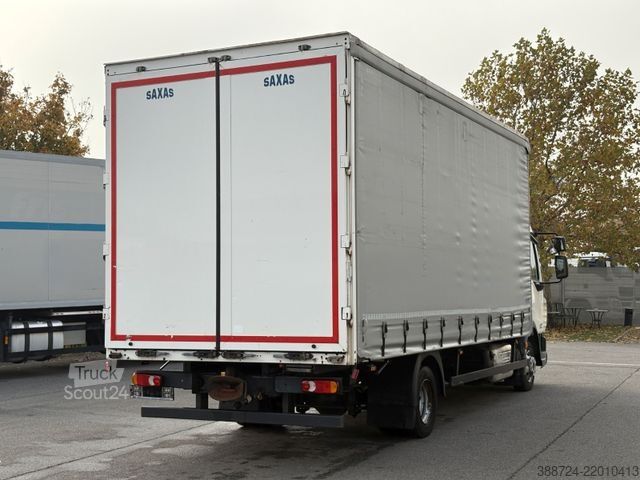 Фургон с брезентова завеса DAF LF 210*E6a*AHK*Standklima*1-Liege*TÜV*