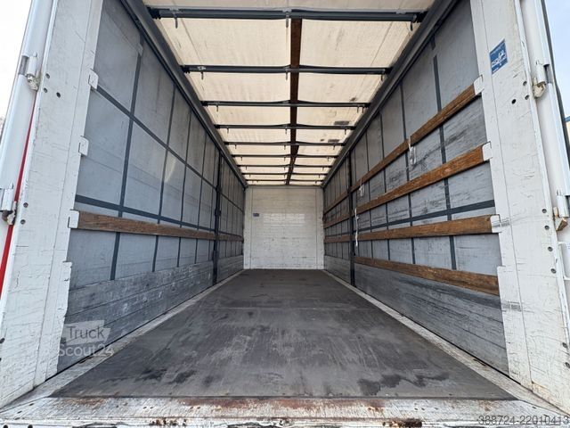 Фургон с брезентова завеса DAF LF 210*E6a*AHK*Standklima*1-Liege*TÜV*