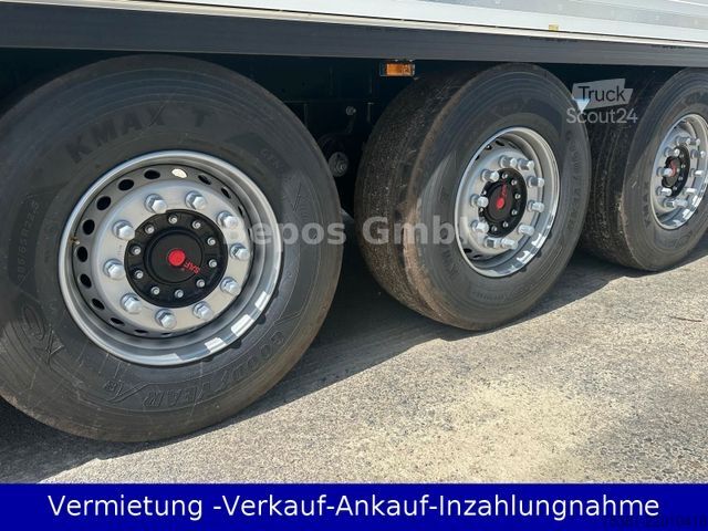 شبه مقطورة مبردة KRONE SDR 27  Cool Liner -SAF-Carrier-Doppelstock