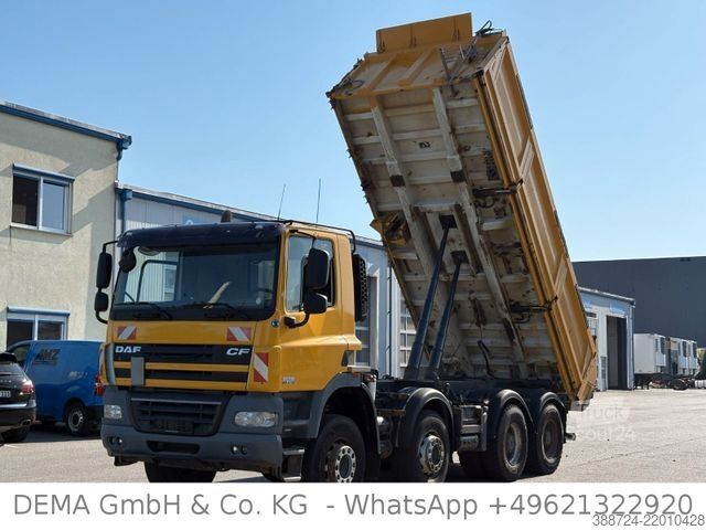 Самосвален камион DAF CF 85.410T*8x4*Meiller*3-Seitenkipper*Klima*TÜV*