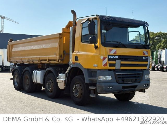 Самосвален камион DAF CF 85.410T*8x4*Meiller*3-Seitenkipper*Klima*TÜV*