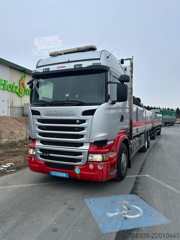 Lastbilmonteret kran SCANIA R 410 LB6X2°4HNB ACHTUNG OHNE KRAN + ANHÄNGER