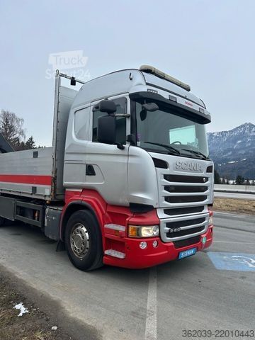 Lastbilmonteret kran SCANIA R 410 LB6X2°4HNB ACHTUNG OHNE KRAN + ANHÄNGER