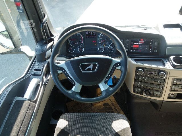 Tractora standard MAN TGX 18.460 4X2 BLS SZM Weiß Schubboden Hydraulik