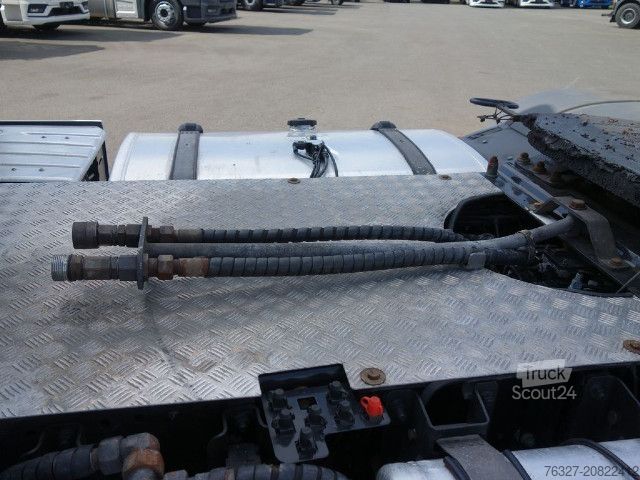 Tractora standard MAN TGX 18.460 4X2 BLS SZM Weiß Schubboden Hydraulik