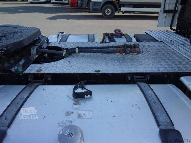 Tractora standard MAN TGX 18.460 4X2 BLS SZM Weiß Schubboden Hydraulik