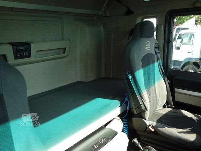 Tractora standard MAN TGX 18.460 4X2 BLS SZM Weiß Schubboden Hydraulik