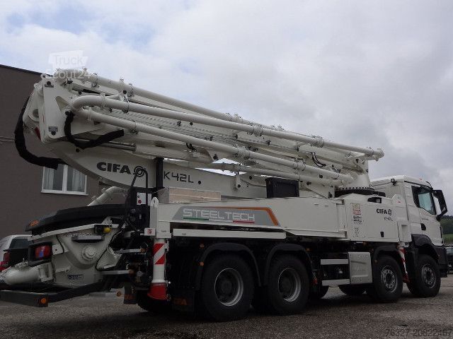 Autobetoniere MAN TGS 35.440 8x4 BB CH CIFA K42L Pumpe