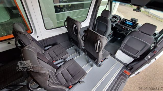 Minibusz MERCEDES-BENZ Sprinter 315 Flexi Boden Rolli Doppel AC