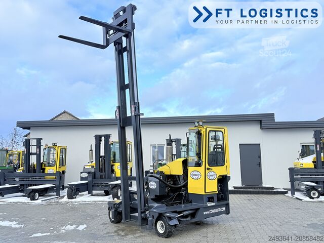 Wózek widłowy czterokierunkowy Combilift C4000 GAS DUPLEX 4600 FORK POSITIONER
