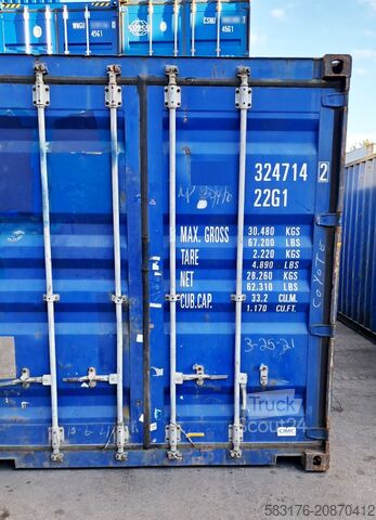 Szállítókonténer 20DC Container 20DV Seecontainer