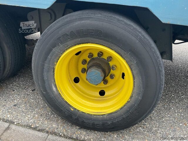 Cargador bajo Groenewegen ZOUS-15-24 Lowbed / Steel Suspension / Extendab...