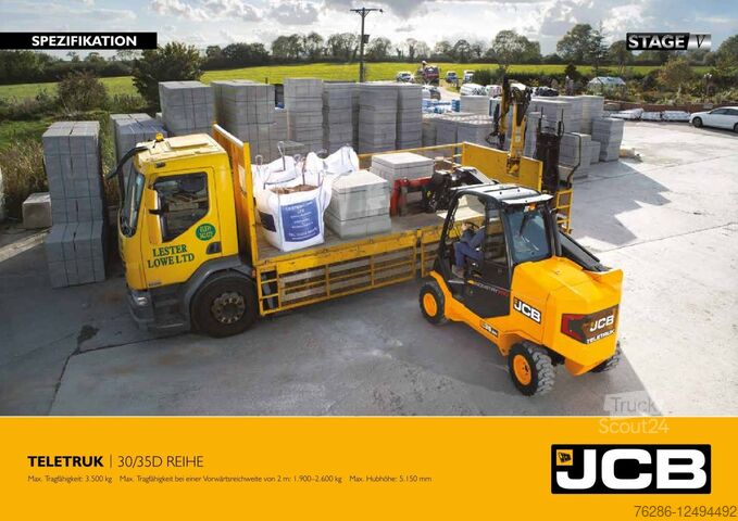 Телескопический погрузчик JCB 35-26 4x4