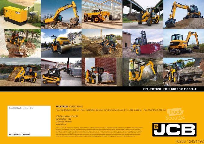 Телескопический погрузчик JCB 35-26 4x4