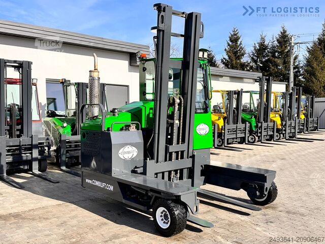 4-vejs gaffeltruck Combilift C4000 / LPG / DUPLEX / 4500MM /FREE LIFT