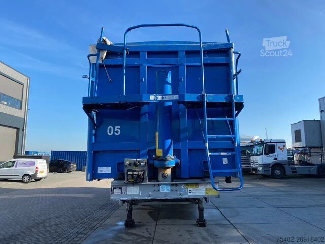 Kipper Stas SA339K  / Tipper ALU / 58 M3 / Mercedes + Disc ...