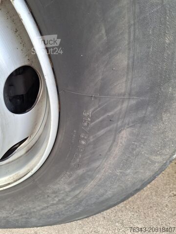 Camion plateau avec bâche RENAULT D26 WIDE 380 - 6X2 - E6 - RETARDER