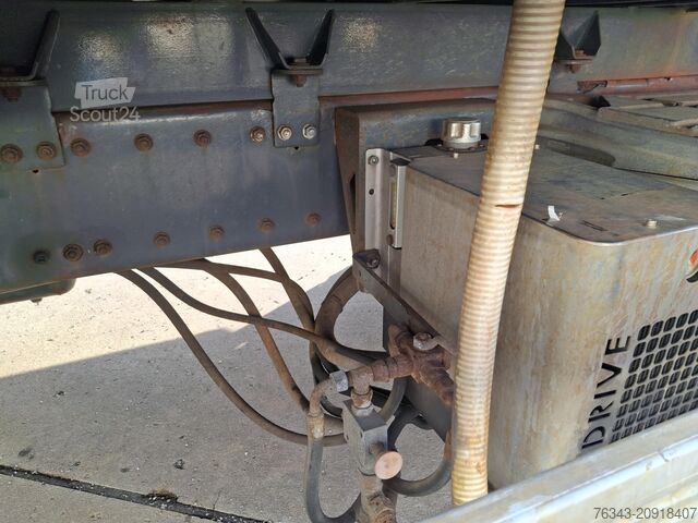 Camion plateau avec bâche RENAULT D26 WIDE 380 - 6X2 - E6 - RETARDER