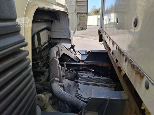 Camion plateau avec bâche RENAULT D26 WIDE 380 - 6X2 - E6 - RETARDER