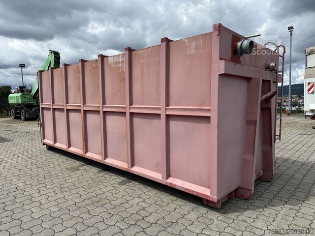 Camion benne à bras amovible MERCEDES-BENZ Wassercontainer / Mulde 30 cbm Silo für Abrollk