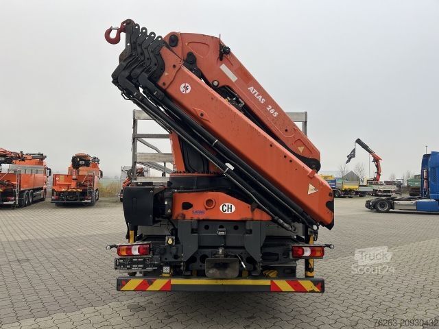 Lastbilmonteret kran MERCEDES-BENZ Actros 2545 6x2 EFFER / Atlas 265-A6 / Lenk- Lif