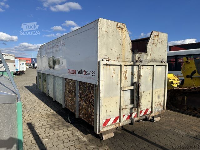 Hákový nosič kontejnerů  Glas Kran Mulde / Palfinger PK 16502 / Funk