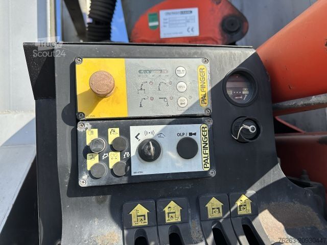 Hákový nosič kontejnerů  Glas Kran Mulde / Palfinger PK 16502 / Funk