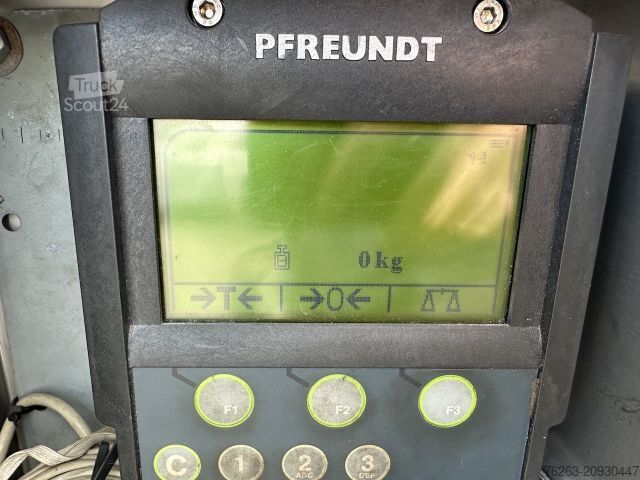 Hákový nosič kontejnerů  Glas Kran Mulde / Palfinger PK 16502 / Funk