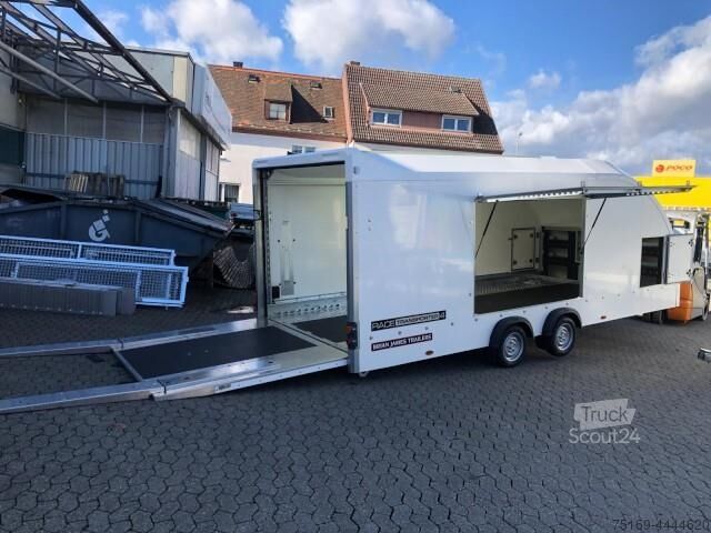 Brian James Trailers Race Transporter 4, 100 km/h RT4 384 0060, 5500 x 2120 mm, 3,5 to.