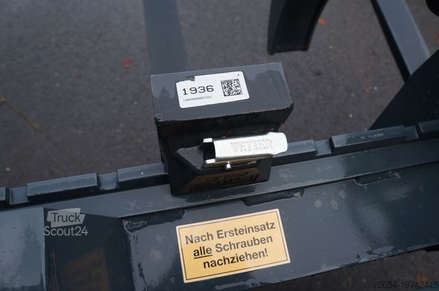 Vehículo forestal SAMASZ Palettengabel mit Holzhalter