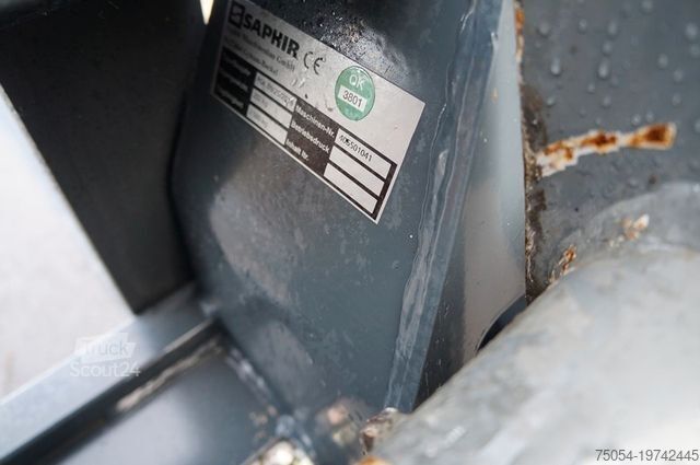 Vehículo forestal SAMASZ Palettengabel mit Holzhalter