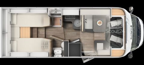 Yarı entegre karavan Sunlight T 68 Adventure Edition Automatik